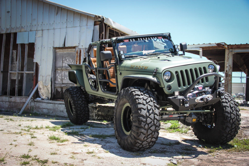 Illustration for article titled This $180,000 Wrangler Is Peak Jeep Pickup Truck